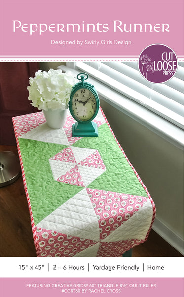 Peppermints Table Runner PDF Pattern