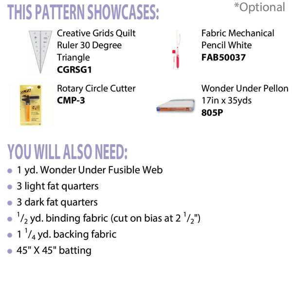 Triangle Tree PDF Pattern