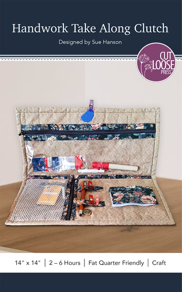 Handwork Take Along Clutch PDF Pattern