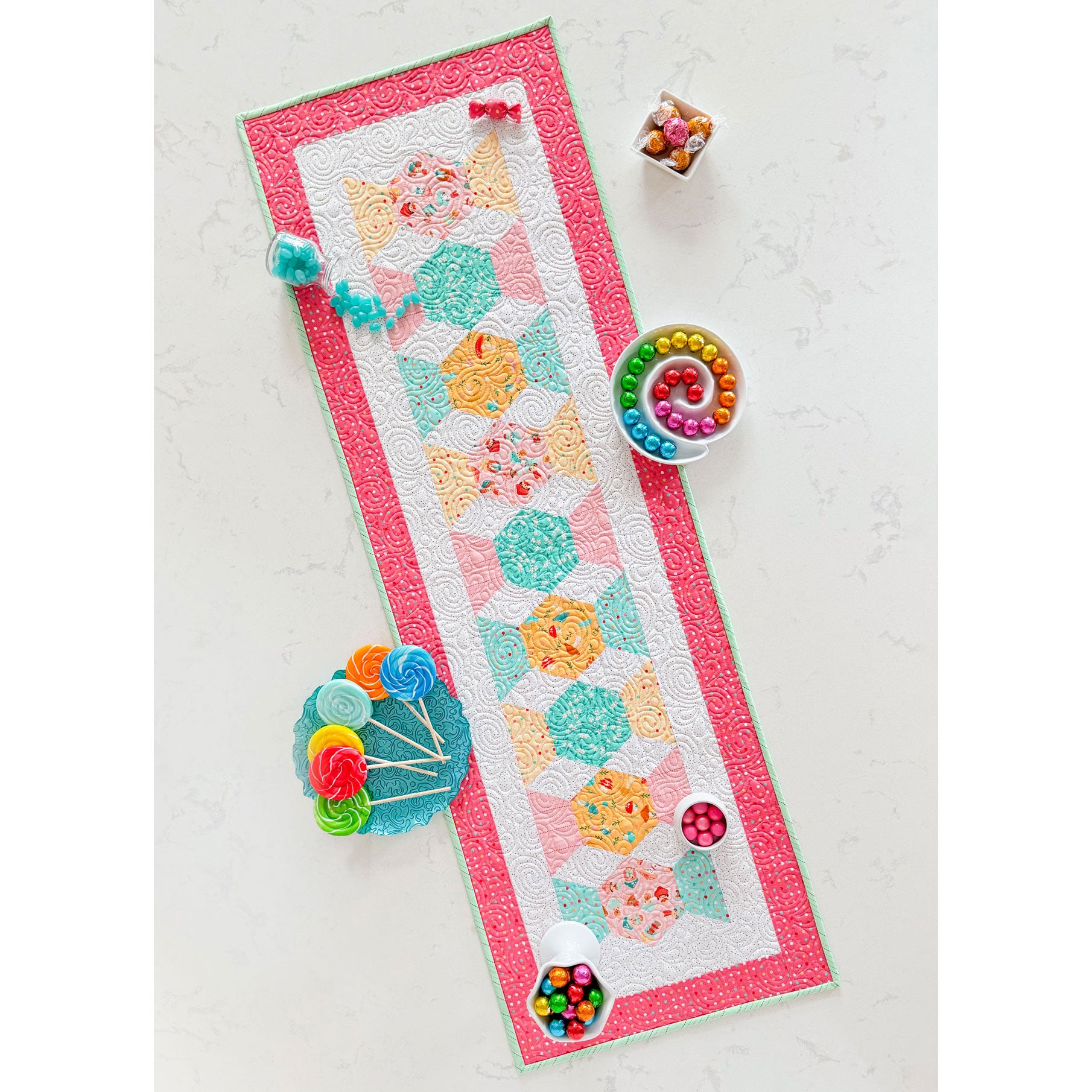 Candy Lane Table Runner PDF Pattern