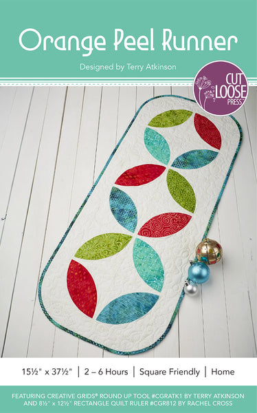 Orange Peel Table Runner PDF Pattern