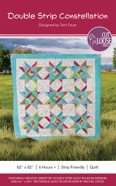 Double Strip Constellation Quilt PDF Pattern