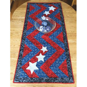 Stars and Stripes Table Runner PDF Pattern