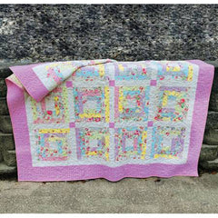 Jelly Roll Log Cabin PDF Pattern