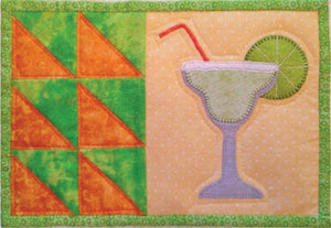 Scrappy Happy Hour Mug Rug PDF Pattern