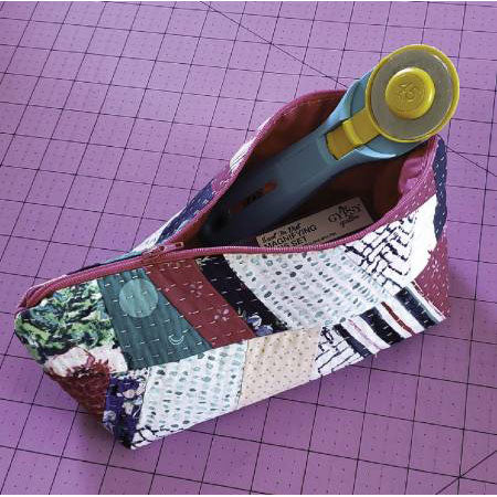 Scrap Tape Zip Pouch PDF Pattern – CutLoosePress™