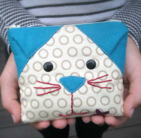 Cat's Meow Coin Purse PDF Pattern