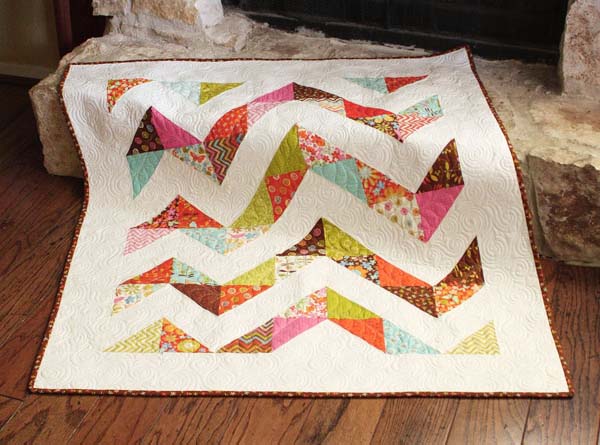 Bumpy Chevron Quilt PDF Pattern