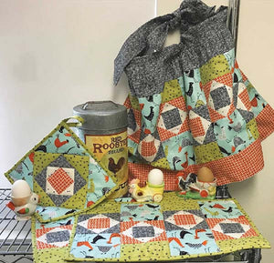 Chicken Kitchen Set PDF Pattern