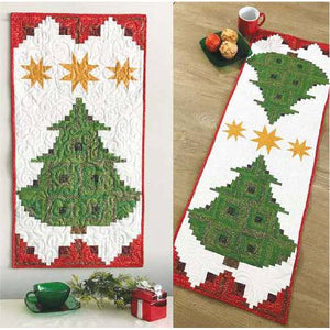 Pine Tree Banner or Table Runner PDF Pattern