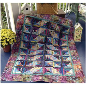 Fly Away Log Cabin PDF Pattern