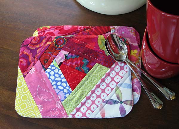 Wonky Mug Rugs PDF Pattern – Cut Loose Press™ wonky-mug-rugs-pdf-pattern-cut-loose-press