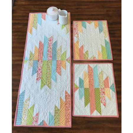 Reflections Runner and Placemats PDF Pattern